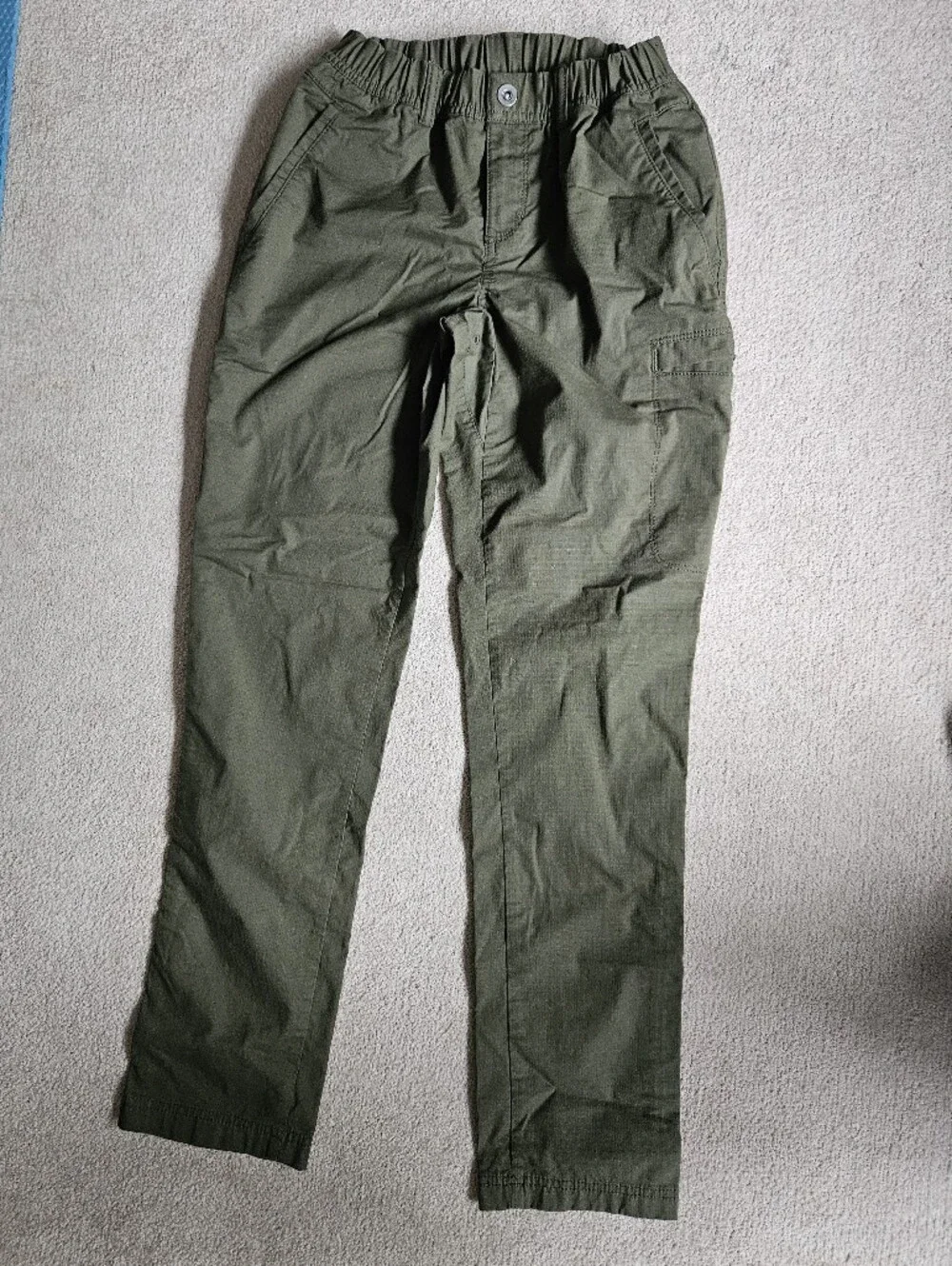 NWOT PrAna Green Straight-Leg Pants- 0